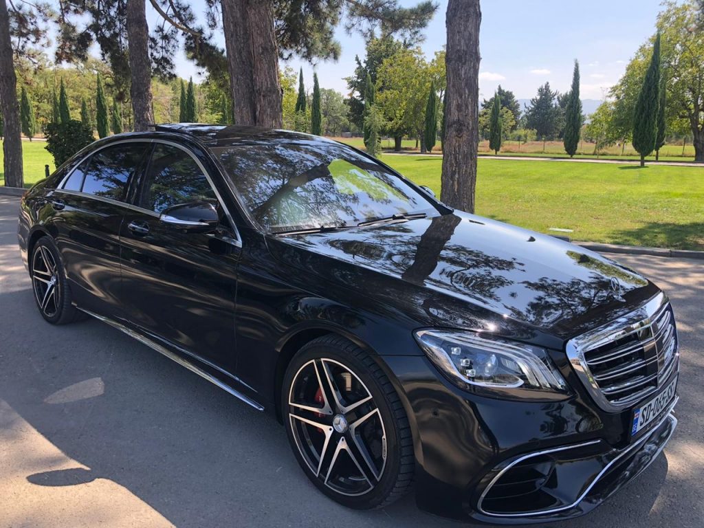 mercedes s class luxury vip chauffeur service in tbilisi batumi kutaisi georgia