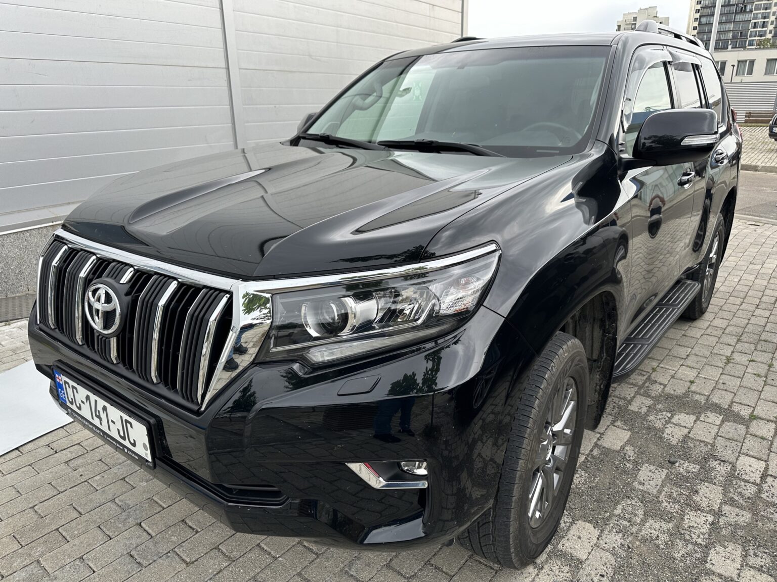 toyota land cruiser prado luxury suv 4x4 rental in tbilisi airport georgia