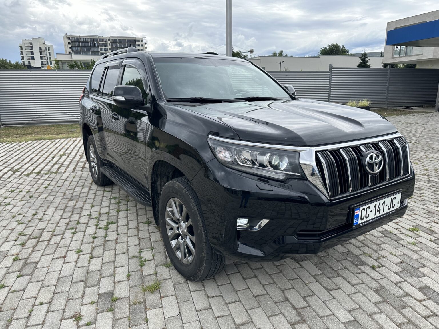 toyota land cruiser prado luxury suv 4x4 for rent in tbilisi